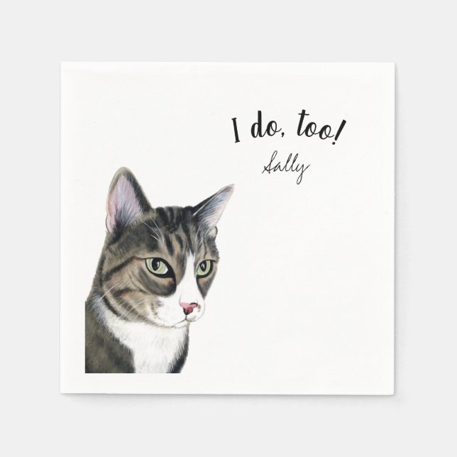 Brown Cocktail Napkins Pappersservett (Framsidan)