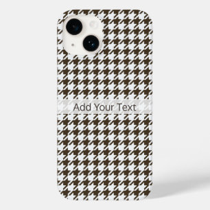 Brown Combination Houndstooth by Shirley Taylor