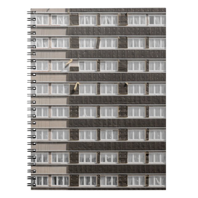 Brown Commercial byggnad Anteckningsbok (Framsidan)