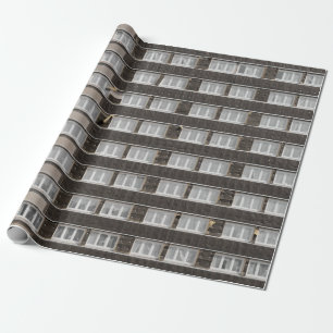Brown Commercial byggnad Presentpapper