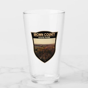 Brown County State Park Indiana Badge Glaskopp