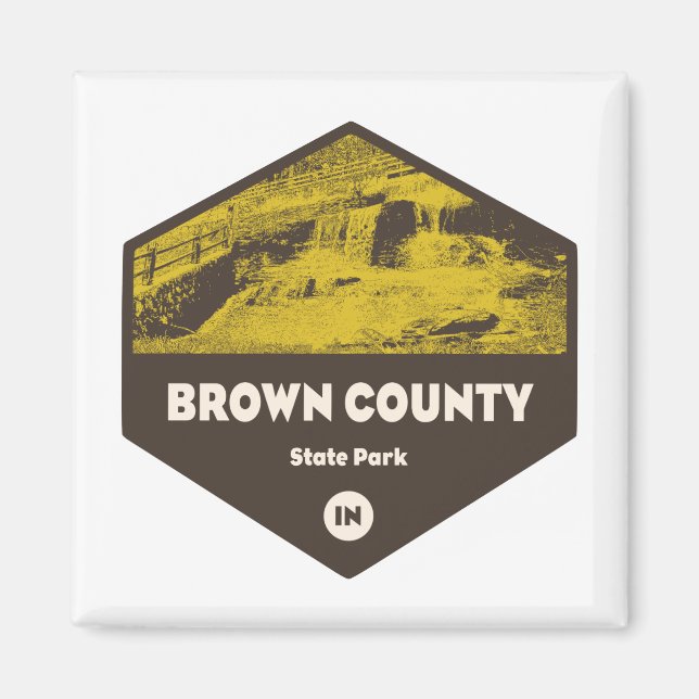 Brown County State Park Indiana Magnet (Framsidan)