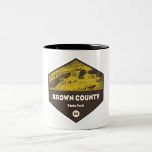 Brown County State Park Indiana Två-Tonad Mugg