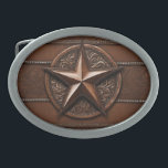 Brown Cowboy Rustic Westernare Land Texas Star<br><div class="desc">Brun Cowboy Rustic Western Land Texas Star bälte-låsbeslag. Cowboyhustillbehör.</div>