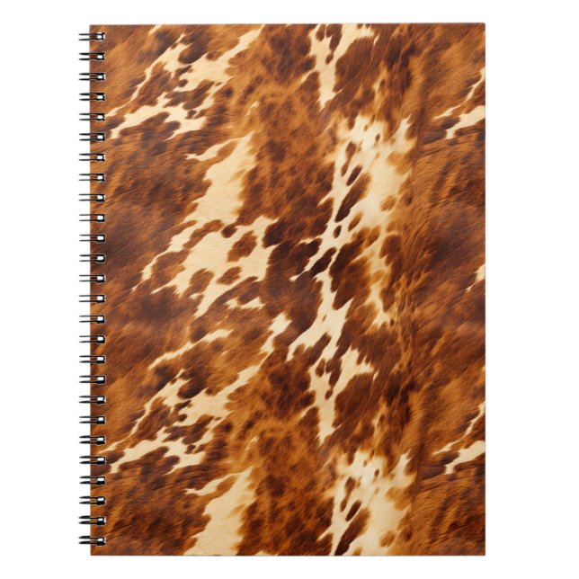 Brown Cowhide Anteckningsbok (Framsidan)