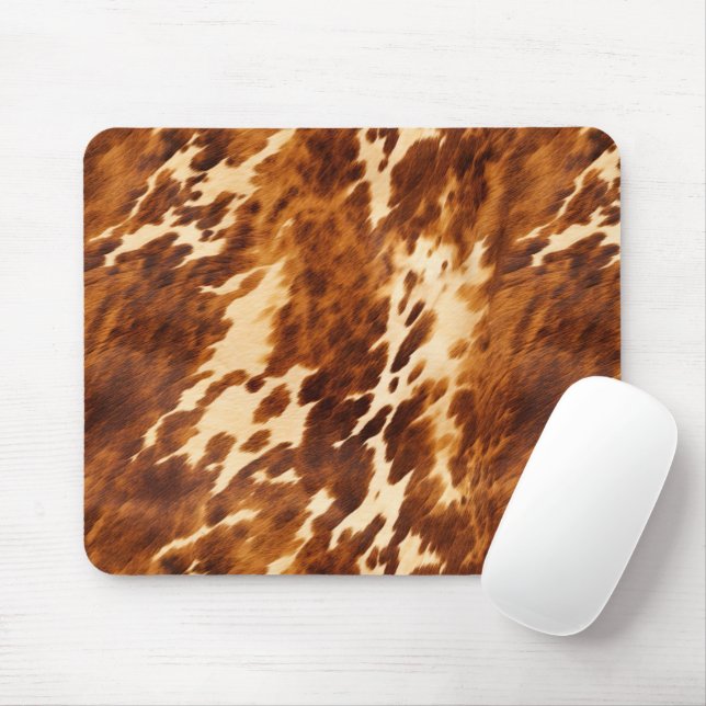 Brown Cowhide Musmatta (Med mus)