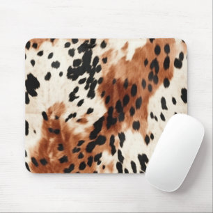 Brown Cream Animal Cowhide Musmatta