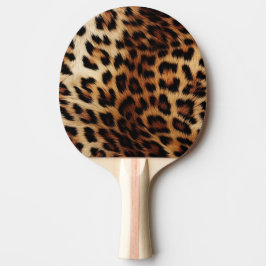 Brown Cream Leopard Animal Pingisracket