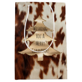 Brown Cream Western Cowhide jul