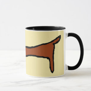 Brown Dachshund Mugg