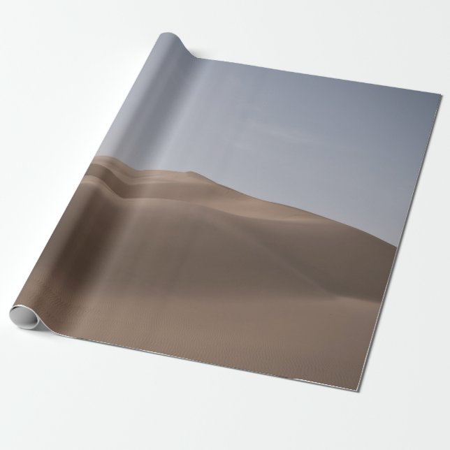 BROWN DESERT UNDER WHITE HIMLAR UNDER DAGEN PRESENTPAPPER (Utrullad)