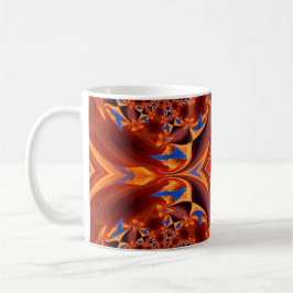 Brown Design Swirl Mugg