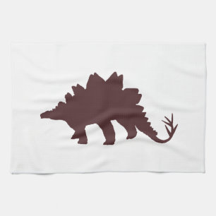 Brown Dinosaur Kökshandduk