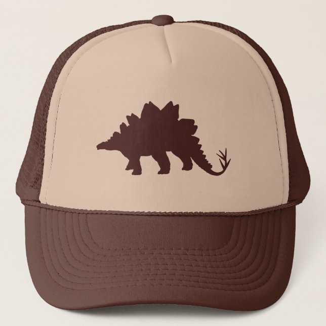 Brown Dinosaur Truckerkeps (Framsida)