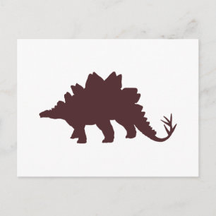 Brown Dinosaur Vykort