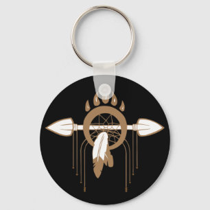 Brown Dreamcatcher Nyckelring