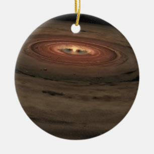 Brown Dwarf i rymden NASA Julgransprydnad Keramik