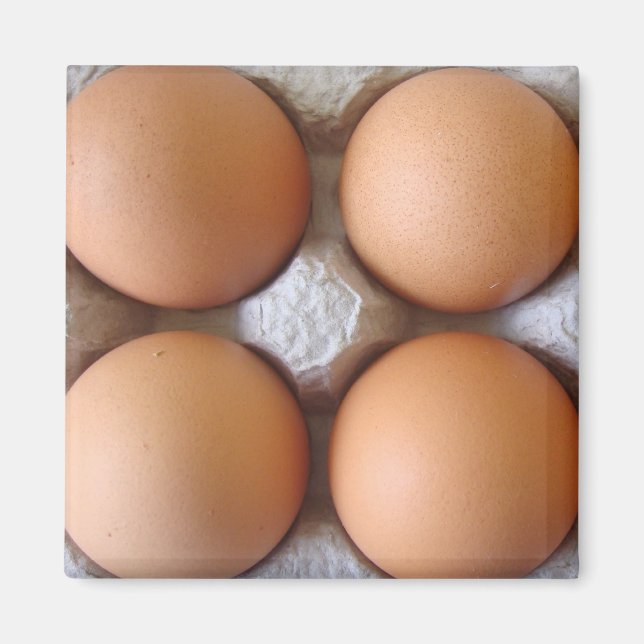 Brown Eggs Magnet (Framsidan)