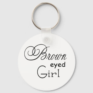 Brown Eyed Girl Nyckelring