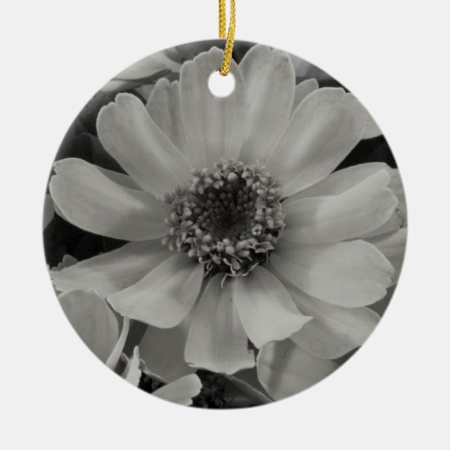 Brown Eyed Susan Flowers Julgransprydnad Keramik (Framsidan)