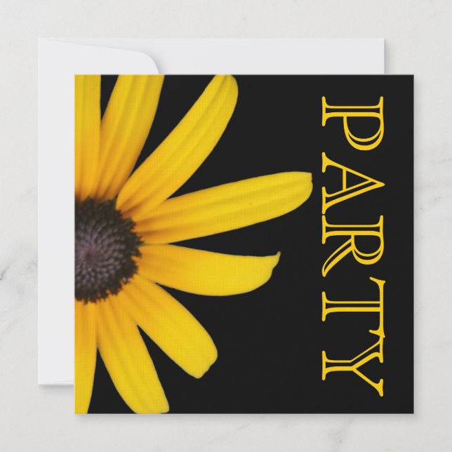 Brown Eyed Susan-inbjudan Inbjudningar (Framsida)