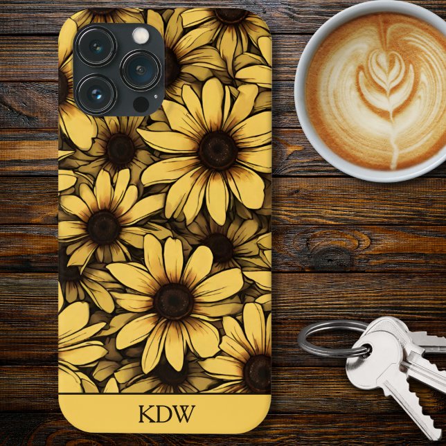 Brown Eyed Susan Monogram (Skapare uppladdad)