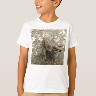 Brown Fält Cricket Kids T Shirt