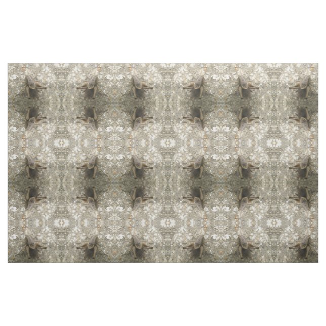 Brown Fält Cricket Patterned Animal Craft Fabric Tyg (Fat Quarter)