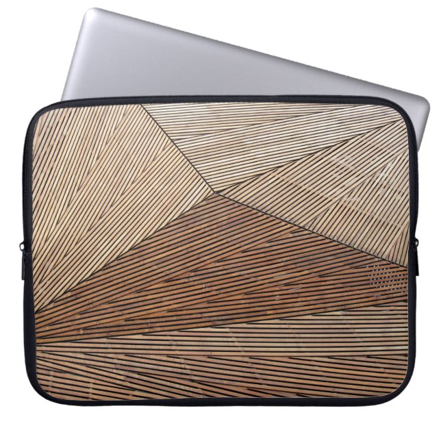 Brown fält laptop fodral (Framsidan)