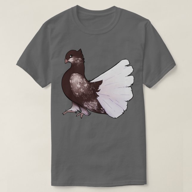Brown Fantail T Shirt (Design framsida)