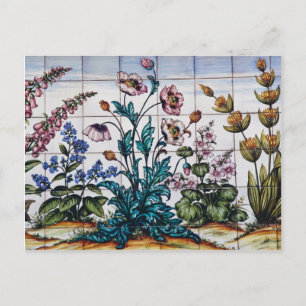 Brown Flowers in a farmacy, Triana, Sevilla, Spai Vykort