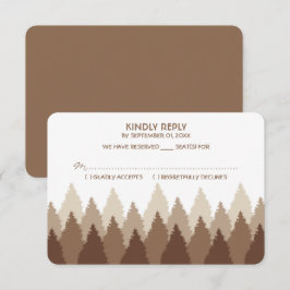 Brown Forest Range Woodland Bröllop OSA