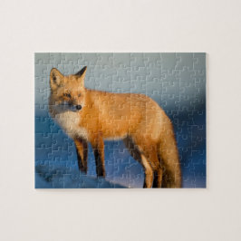 Brown Fox Jigszle Puzzle Pussel