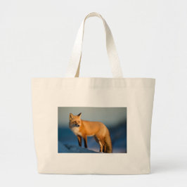 Brown Fox Large Tote Bag Jumbo Tygkasse