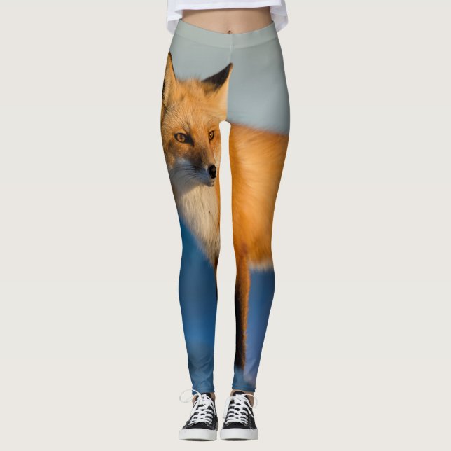 Brown Fox Leggings (Framsida)