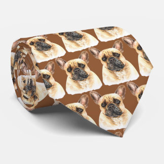 Brown Fransk Bulldog Slips