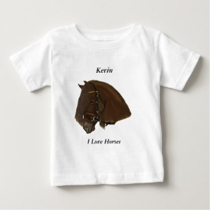 Brown Friesian Draft Horse T Shirt
