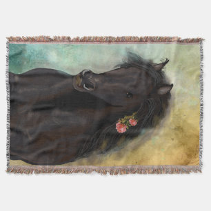 BROWN FRIESIAN ~ Throw Blanket Mysfilt