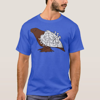 Brown Frillback Pigeon T Shirt