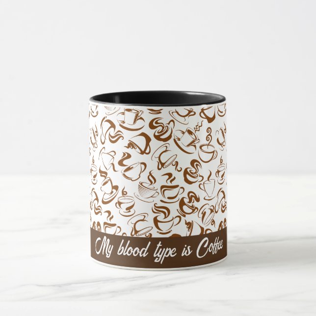 Brown Funny Coffee Mugg (Center)