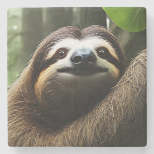 Brown Fuzzy Sloth, Stone Underlägg