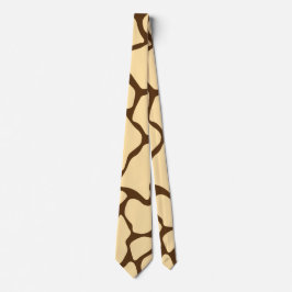 Brown Giraffe Pattern – Minimal Animal Print Slips