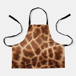 Brown Giraffe Print
