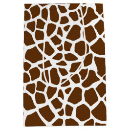 Brown Giraffe Print