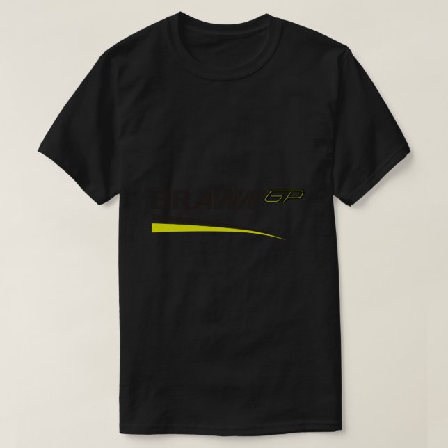 Brown GP Logotyp Classic T-Shirt (Design framsida)