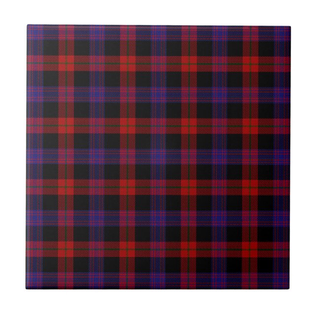 Brown Grady Tartan Kakelplatta (Framsidan)