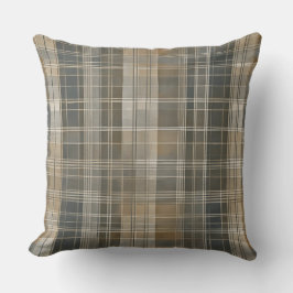 Brown Grått Beige Modern Farmhouse Play Kudde