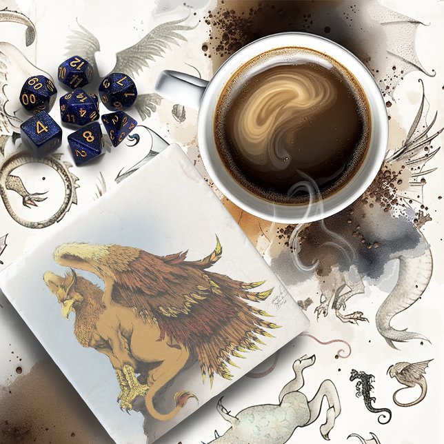 Brown Griffin Fantasy Stenunderlägg (Skapare uppladdad)