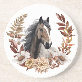 Brown Grulla Horse Autumn Wandeans Underlägg