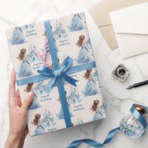 Brown Hair Princess och Castle